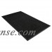Guardian Platinum Series Indoor Wiper Floor Mat, Rubber with Nylon Carpet, 4'x6', Black   552281418